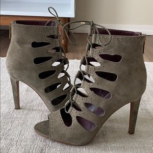 BCBG Lace - Up Sandals